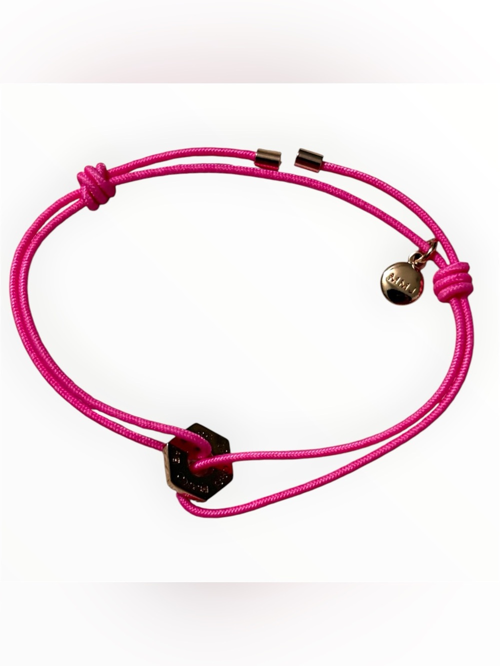 Marc by Marc Jacobs Knockout Pink Bolt Friendship Bracelet